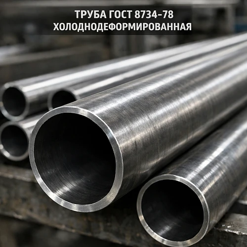 Труба ГОСТ 8734 78 холоднодеформированная